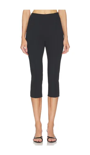 Pintuck Capri in Black. - size 00 (also in 4, 6, 8) - Smythe - Modalova
