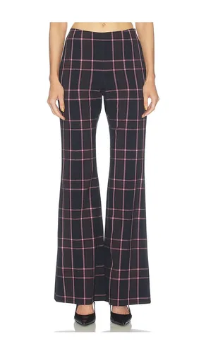 Pintuck Flare Pant in Black. - size 0 (also in 10, 2, 4, 6, 8) - Smythe - Modalova