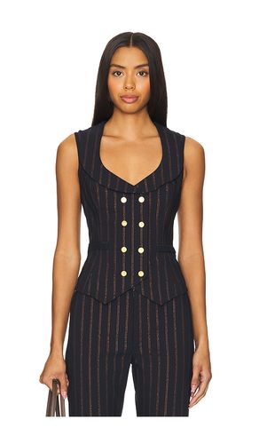 Portrait Neck Vest in Navy. - size 0 (also in 2) - Smythe - Modalova