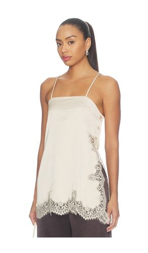 Side Button Cami in Ivory. - size L (also in M, S, XS) - Smythe - Modalova