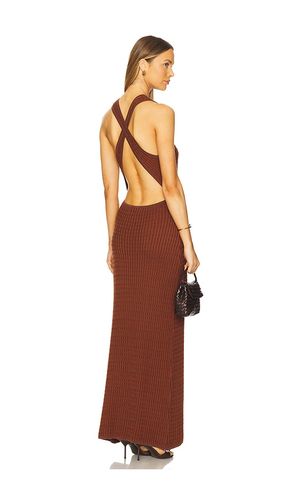 The Avery Knit Dress in Cognac. - size L (also in M, S, XL, XS) - Sancia - Modalova