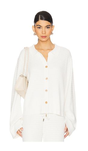 The Oriane Knit Shirt in Cream. - size L (also in M, S, XL) - Sancia - Modalova