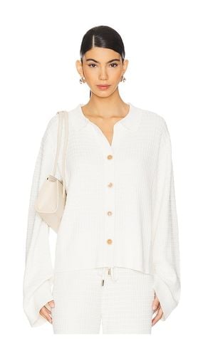 The Oriane Knit Shirt in Cream. - size L (also in M, S, XS) - Sancia - Modalova