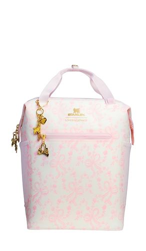X LoveShackFancy The All-Day Madeleine Mini Cooler Backpack 14qt in Pink - STANLEY - Modalova