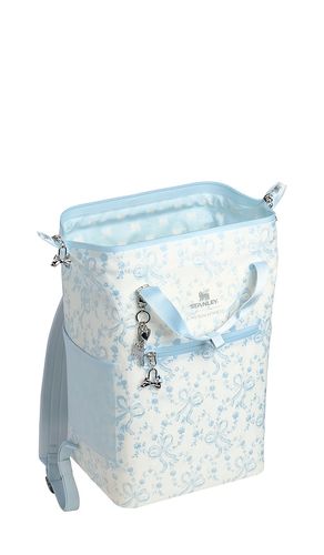 X LoveShackFancy The All-Day Madeleine Mini Cooler Backpack 14qt in Baby Blue - STANLEY - Modalova