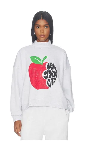 Nyc Apple Bite Mockneck Sweater in . Taglia M. Also in S, XS - Sunny Somewhere - Modalova