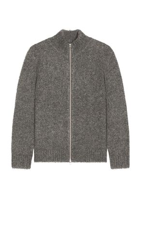 Jean Zip Cardigan in Grey. - size L (also in M, S, XL/1X) - SAMSOE SAMSOE - Modalova