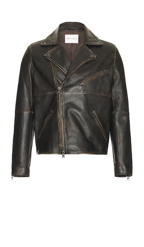 Sacobain Biker Jacket in Brown. - size L (also in M, S) - SAMSOE SAMSOE - Modalova