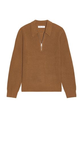 Isaks Polo Sweater in Brown. - size L (also in M, S, XL/1X) - SAMSOE SAMSOE - Modalova