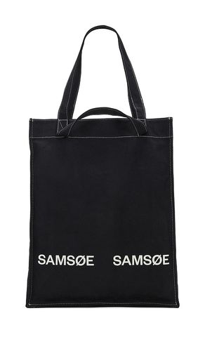 Salucca Shopper Tote in Black - SAMSOE SAMSOE - Modalova