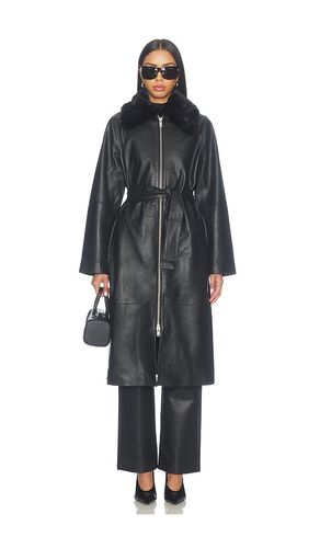 Sajuniper Shearling Coat in . - size L (also in M, S, XS) - SAMSOE SAMSOE - Modalova