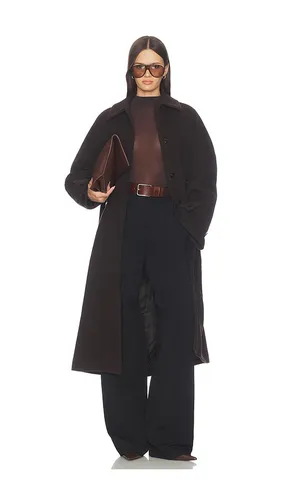 Alma Coat in Brown. - size S (also in XS, M) - SAMSOE SAMSOE - Modalova