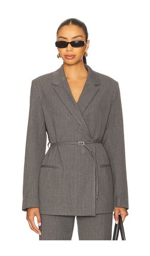 Salot Belt Blazer in Grey. - size M (also in S, XS) - SAMSOE SAMSOE - Modalova