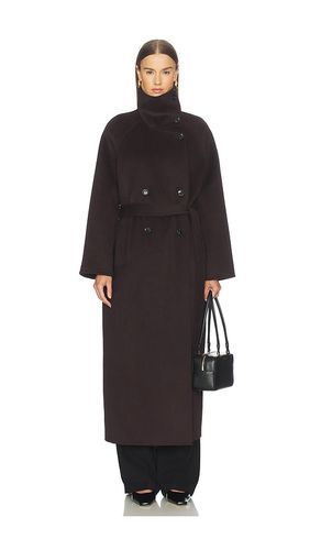 Sahanne Coat in Brown. - size L (also in M, S, XS) - SAMSOE SAMSOE - Modalova