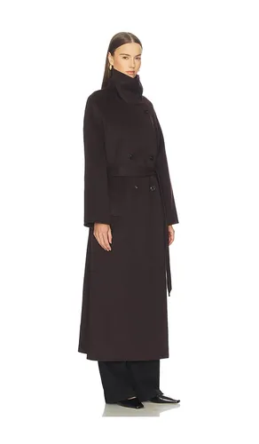 Sahanne Coat in Brown. - size L (also in M, S, XS) - SAMSOE SAMSOE - Modalova