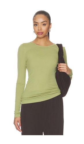 Sadou long sleeve t shirt in color green size S (also in XS, M, L) - SAMSOE SAMSOE - Modalova