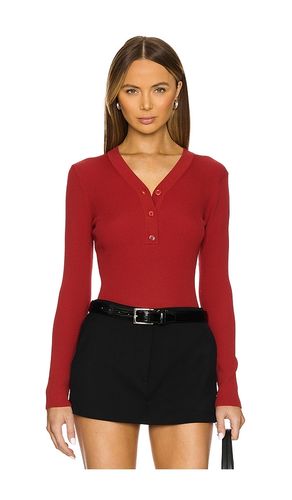 Saleonore V-neck in Red. - size L (also in M) - SAMSOE SAMSOE - Modalova