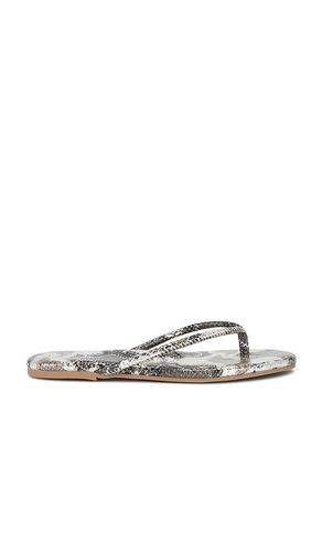Vivie Sandal in Metallic Silver. - size 10 (also in 11, 6, 7, 8, 9) - Solei Sea - Modalova
