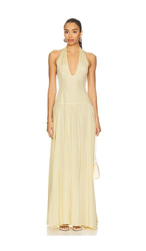 Astrid Maxi Dress in Yellow. - size S (also in L) - Shani Shemer - Modalova