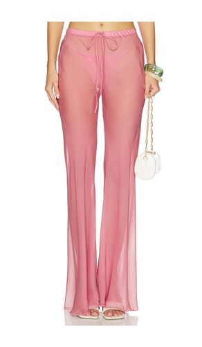 Kairo Wide Leg Pants in Rose. - size L (also in M, S) - Shani Shemer - Modalova