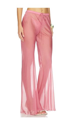 Kairo Wide Leg Pants in Rose. - size L (also in M, S) - Shani Shemer - Modalova