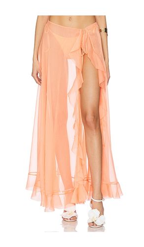 Or Maxi Skirt in Peach. - size L (also in M, S) - Shani Shemer - Modalova