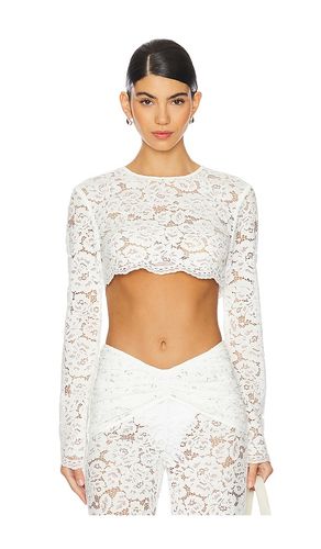 Ella Crop Top in White. - size L (also in M) - Shani Shemer - Modalova