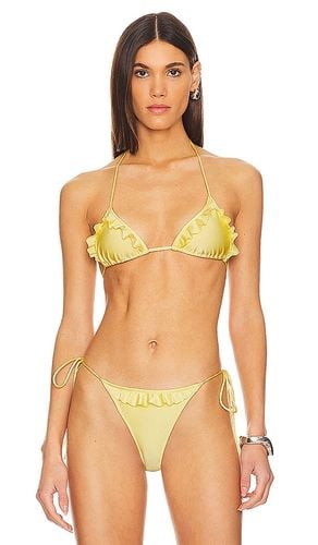 Beth Bikini Top in Yellow. - size M (also in XS) - Shani Shemer - Modalova