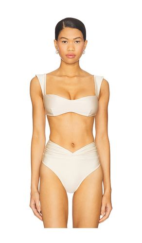 Aster Bikini Top in Cream. - size S (also in XS) - Shani Shemer - Modalova