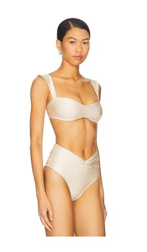 Aster Bikini Top in Cream. - size M (also in S, XS) - Shani Shemer - Modalova