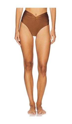 Claire Bikini Bottom in Brown. - size L (also in XS) - Shani Shemer - Modalova