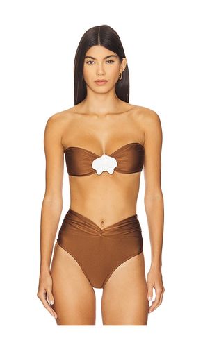 Callisto Bikini Top in Brown. - size S (also in XS) - Shani Shemer - Modalova