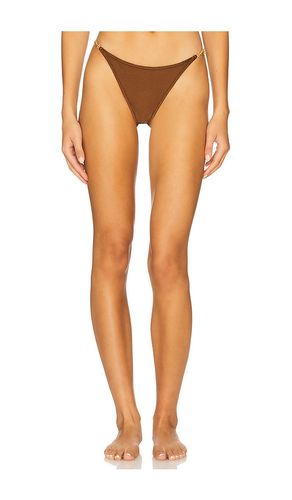 Tyro Bikini Bottom in Brown. - size L (also in S, XS) - Shani Shemer - Modalova