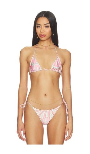 Lenora Bikini Top in Pink. - size L (also in M) - Shani Shemer - Modalova
