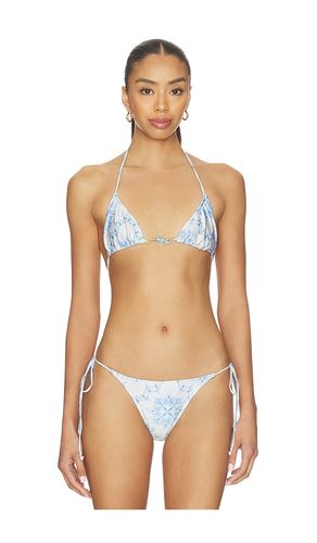 Vivienne Bikini Top in Baby Blue. - size M (also in S, XS) - Shani Shemer - Modalova