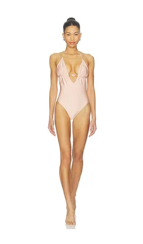 Noya One Piece in Blush. - size L (also in M, S, XS) - Shani Shemer - Modalova