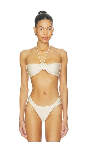 Liv Bikini Top in Ivory. - size M (also in S, XS) - Shani Shemer - Modalova