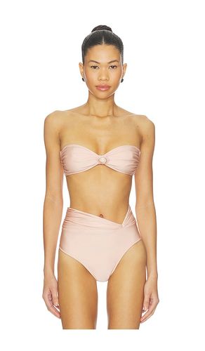 Rosie Bikini Top in Blush. - size M (also in S, XS) - Shani Shemer - Modalova