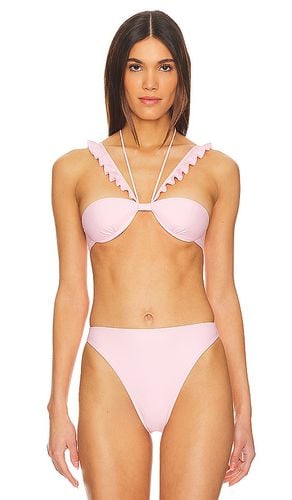 Leopold Bikini Top in Pink. - size L (also in M, S, XS) - Shani Shemer - Modalova