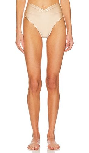 Claire Bikini Bottom in Tan. - size L (also in M, S) - Shani Shemer - Modalova