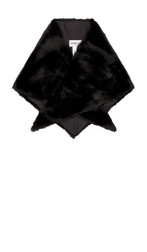 Cassi Faux Fur Scarf in - STAND STUDIO - Modalova