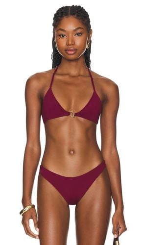 Bikini X Top in Burgundy. - size L (also in M, S, XL) - SKYLER SWIMWEAR - Modalova