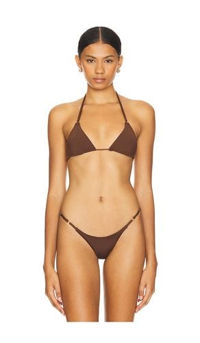 Bikini V Top in Chocolate. - size M (also in S, XL) - SKYLER SWIMWEAR - Modalova