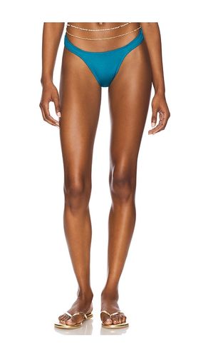 Zita Bikini Bottom in Teal. - size L (also in M, S, XS) - Sommer Swim - Modalova