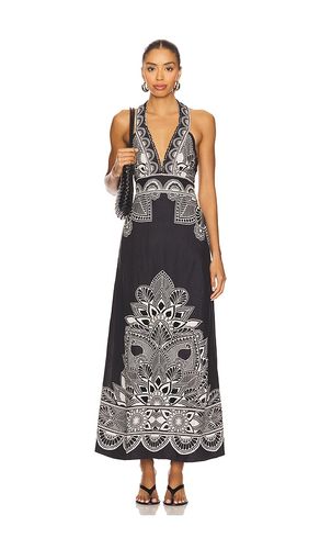 Serafina Dress in Black,White. - size L (also in M, S, XS) - Scarlett Poppies - Modalova