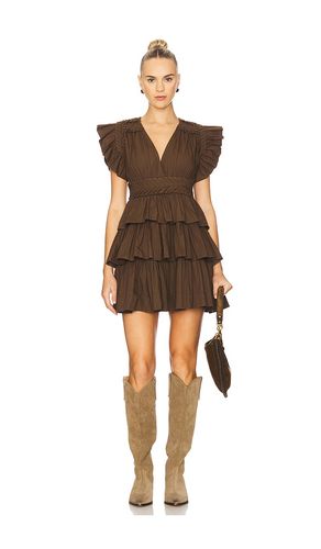 Aurora Mini Dress in Brown. - size L (also in XS) - Scarlett Poppies - Modalova