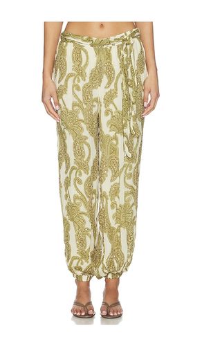 Tibet Paisley Trouser in . Size L. Also in M, S, XS - Scarlett Poppies - Modalova