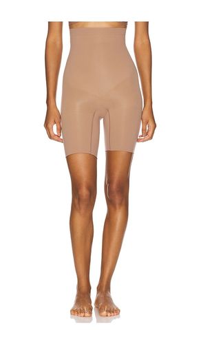 Sculpt Seamless Power High Waisted Short in Taupe. - size L (also in M, S, XL) - SPANX - Modalova