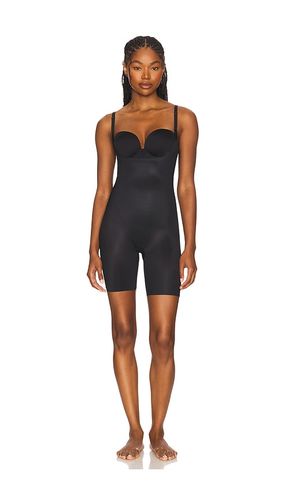 Shape Invisible Shaping Open-bust Mid-thigh Bodysuit in Black. - size XL (also in 1X) - SPANX - Modalova