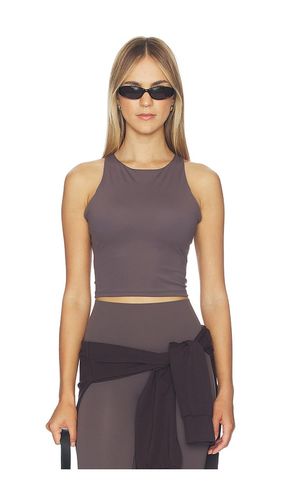 Get Moving High Neck Tank Top in Brown. - size L (also in M, XL, XXL) - SPANX - Modalova